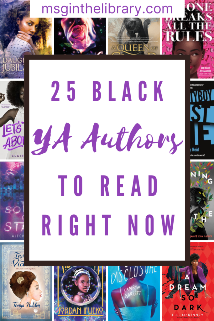 Black YA Authors to read right now