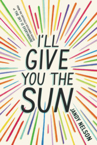 colorful ya books: I'll give you the sun by jandy nelson