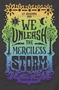 colorful ya books: we unleash the merciless storm by tehlor kay mejia
